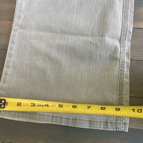 Chicos Chico’s Denim Light Green High Rise Jeans Pants Women’s Size 16 (X7) - Picture 8 of 10